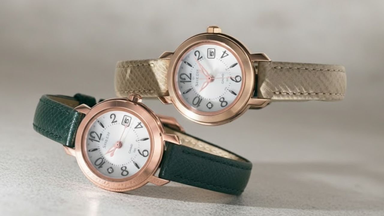 Casio Launches New Sheen Solar Watches